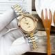 Rolex Datejust Replica Ladies Watch Red Face 31MM Yellow Gold Case (2)_th.jpg